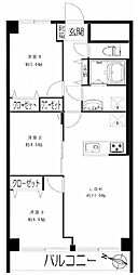 マンハイム大宮 3LDKの間取図画像