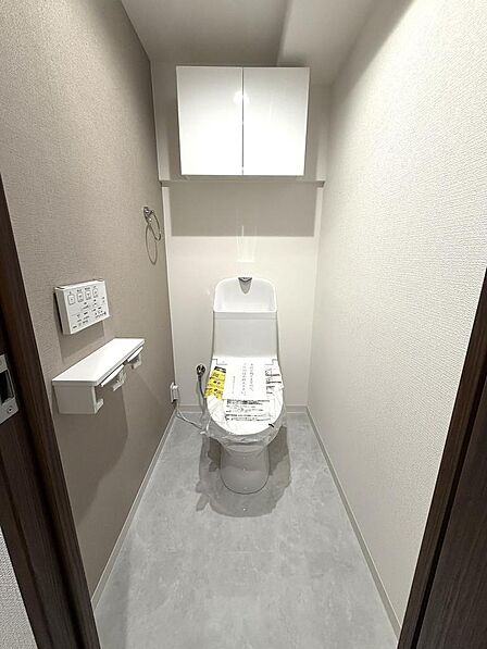 新規交換のトイレ。気分よく新生活をスタートできます!