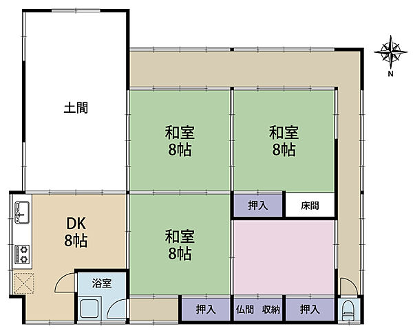 間取り：308000162391