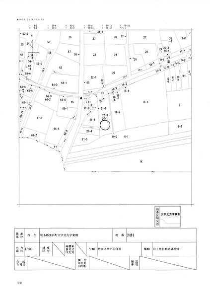 区画図：323000485301