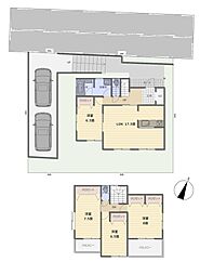 柏市西山1丁目戸建て 4LDKの間取り