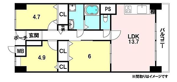 間取り：327001687548