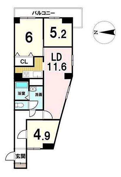 間取り：326000224354