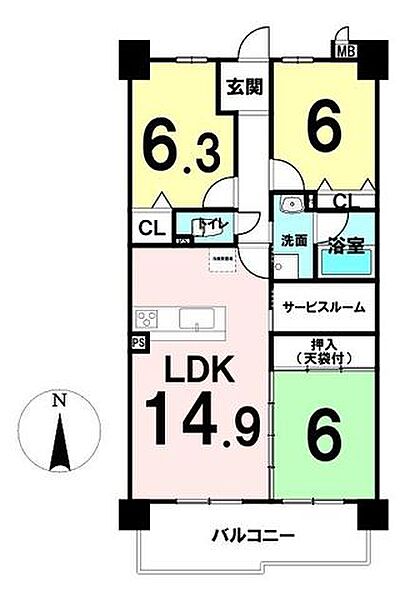 間取り：326000248721