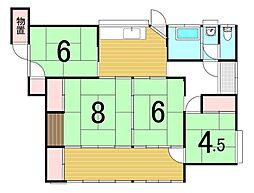 中郷町日棚字重殿2028-8 4DKの間取り