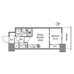 アドバンス江坂ラシュレ 12階
