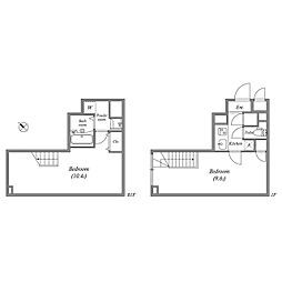 ＬＥＧＡＬＡＮＤ早稲田南 1階1LDKの間取り