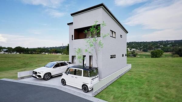 建物プラン例(パース・外観)