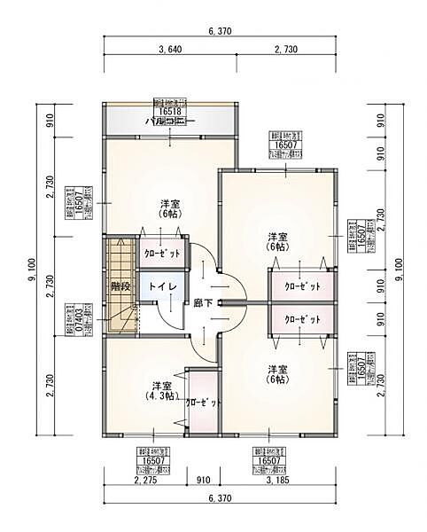 参考プラン間取図