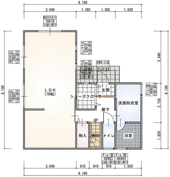 参考プラン間取図