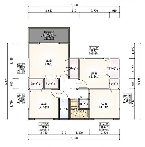 参考プラン間取図
