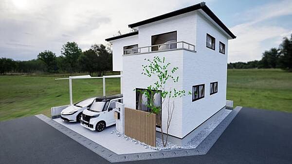 建物プラン例(パース・外観)