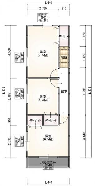 参考プラン間取り図