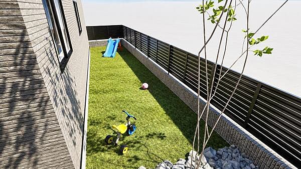 建物プラン例(パース・外観)