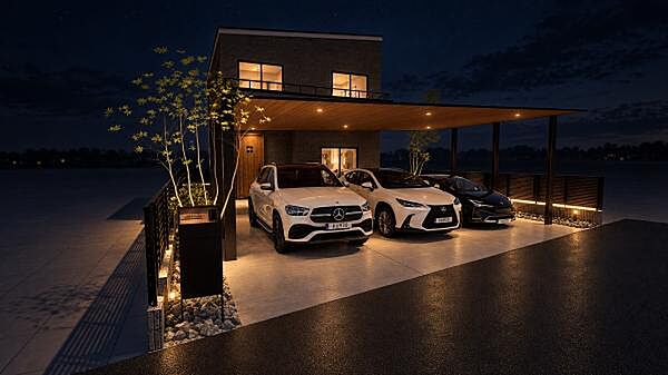 建物プラン例(パース・外観)
