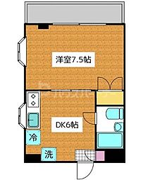 間取図画像 1DK