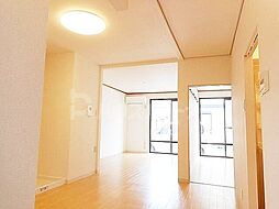 シャルマン市川Ｄ棟 1階2LDKのリビング/ダイニング