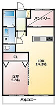 岡山県岡山市南区豊成2丁目（賃貸マンション1LDK・4階・50.00㎡） その2