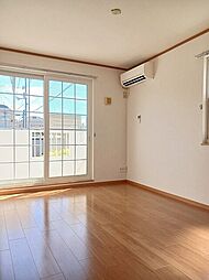 ハートネス80　A 1階2Kのリビング/ダイニング