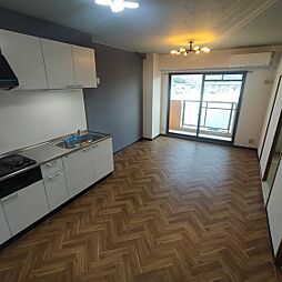 桃の里マンション 7階3LDKのリビング/ダイニング