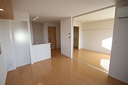 ハピネス浜 2階2LDKのリビング/ダイニング