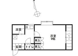 PAL-81 1Kの間取図画像