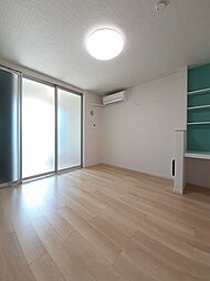 シャルロット本宮　壱番館 1階ワンルームのリビング/ダイニング