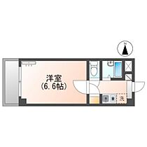 岡山県岡山市中区中井4丁目（賃貸マンション1K・4階・19.20㎡） その2