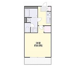 メゾン奥田本町 1Kの間取図画像