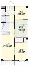 ファインシティ21 3LDKの間取図画像