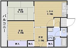 Tierra芳泉2 3LDKの間取図画像