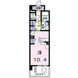 ModeEight1 ワンルームの間取図画像