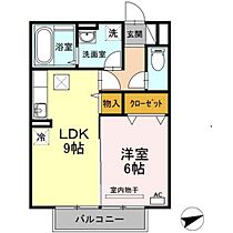 岡山県岡山市南区新保（賃貸アパート1LDK・1階・40.07㎡） その2