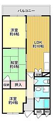 間取図画像 3LDK