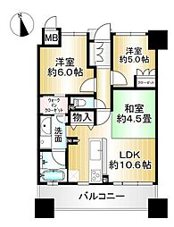 プランメゾン平野駅前 3LDKの間取図画像