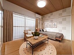 ビューラー柏木 2階1DKのリビング/ダイニング