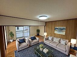 広岡ハイツ 2階2Kのリビング/ダイニング