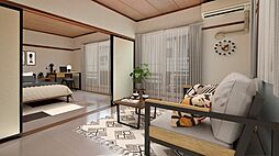 平成ハイツ日野 2階3DKのリビング/ダイニング