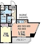 横浜市西区浅間町1丁目 9階建 新築のイメージ