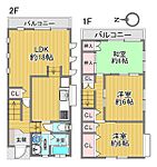 横浜市保土ケ谷区岩崎町 2階建 築34年のイメージ