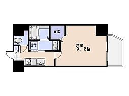 EIGHT VALLEY59 五日市駅前 1Kの間取図画像