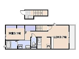 プランドール 2階/-