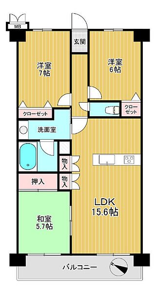 間取り：323000535108
