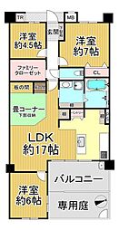 間取図画像 3SLDK