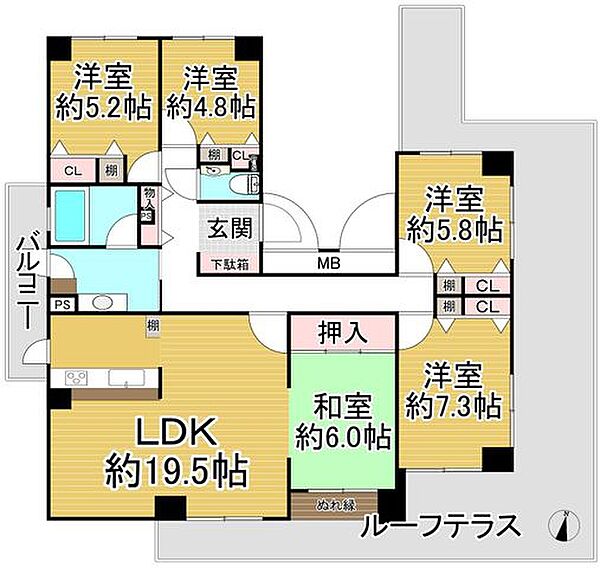 間取り：329000143684