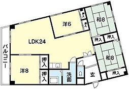 間取図画像 4LDK