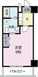 ソニックマンション 1Kの間取図画像