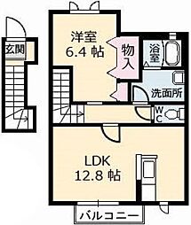 シャー・メゾンY 1LDKの間取図画像