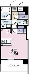 Proud-g幸町三丁目 ワンルームの間取図画像