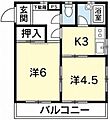 南福島ビューハイツ2階4.3万円